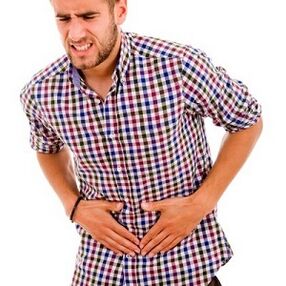 buikpijn met chronische prostatitis