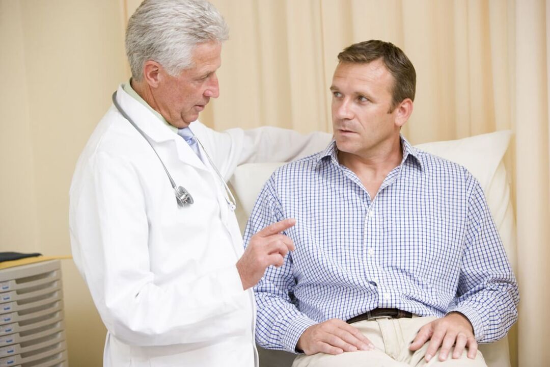 specialistisch consult voor prostatitis